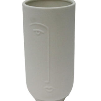 Ceramic Athena Face Vase