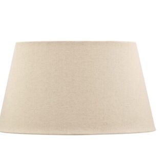 Oatmeal Tapered Drum Lampshade 46cm