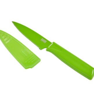 Serrated Utility Knife Small Green