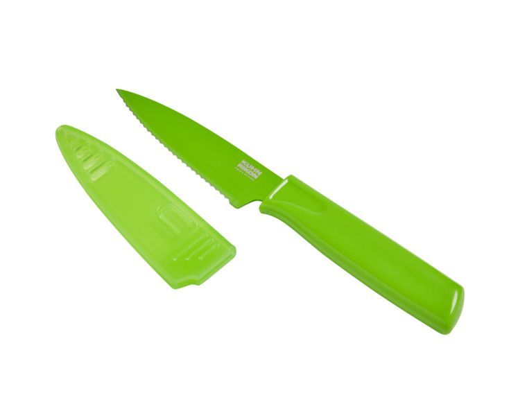 Serrated Utility Knife Green Large